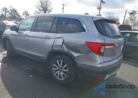 2019 Honda Pilot Ex-L z USA, uszkodzony, nr VIN 5FNYF6H58KB092631